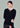 BIZ COLLECTION Womens 2-Way Zip Cardigan LC3505